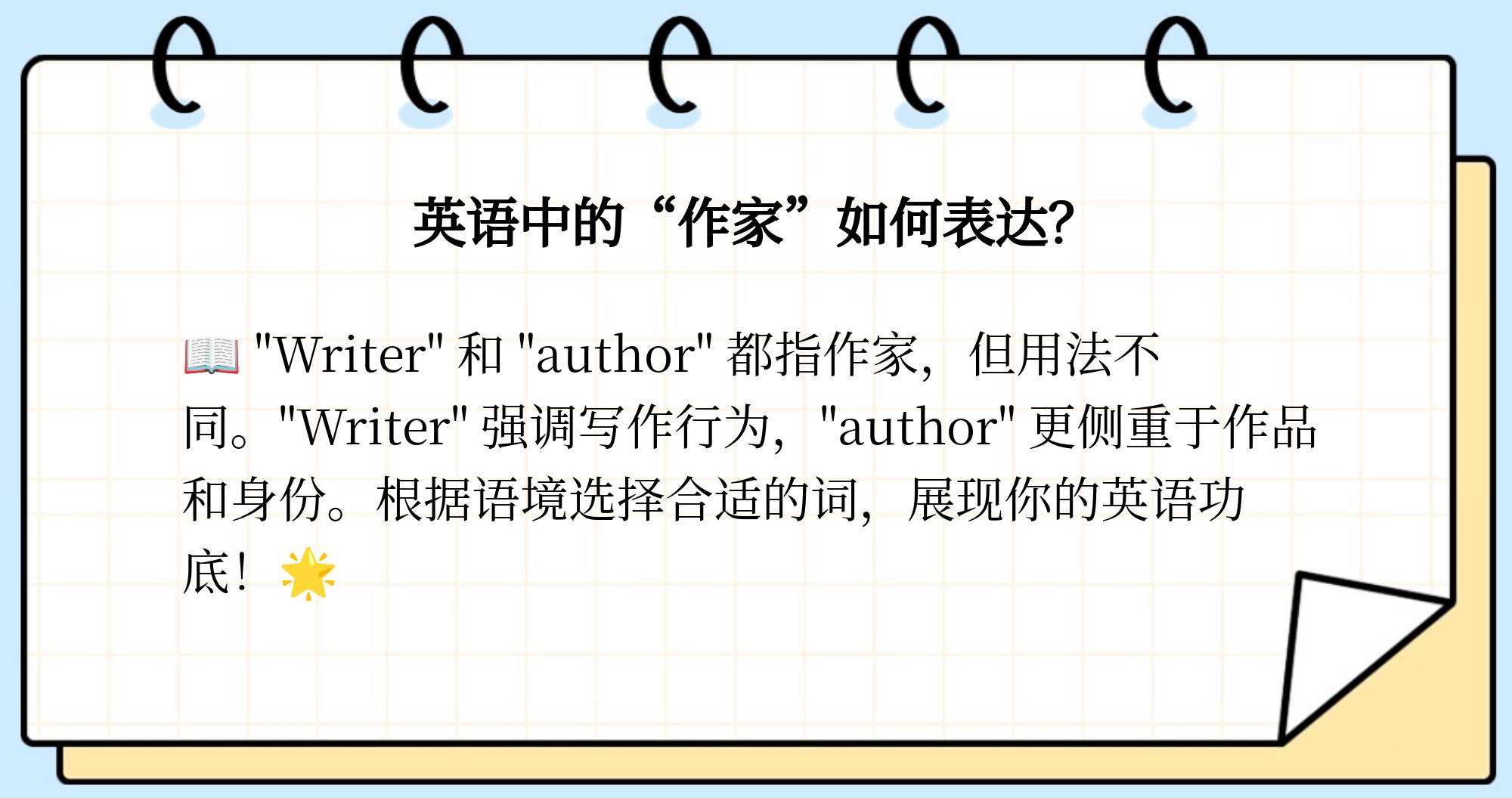 author和writer的区别 authoritative和authoritarian的区别 