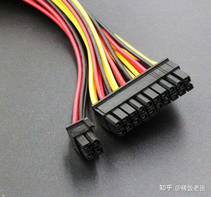 电源20针24针区别 20针的电源怎么接24针主板 图解 电源20针24针区别 20针的电源怎么接24针主板 图解