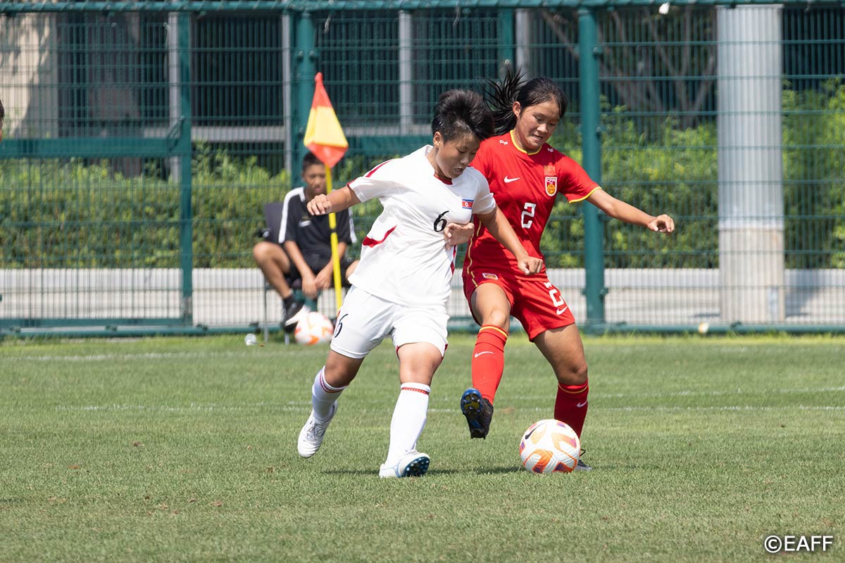 亚洲女足锦标赛中,中国队踢出绝佳进攻 亚洲女足锦标赛中,中国队踢出绝佳进攻