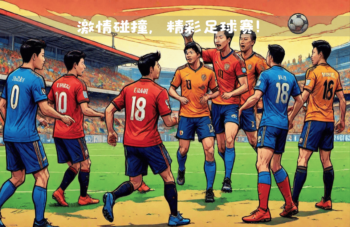 精彩的足球比赛即将打响，各队球员备战充分 